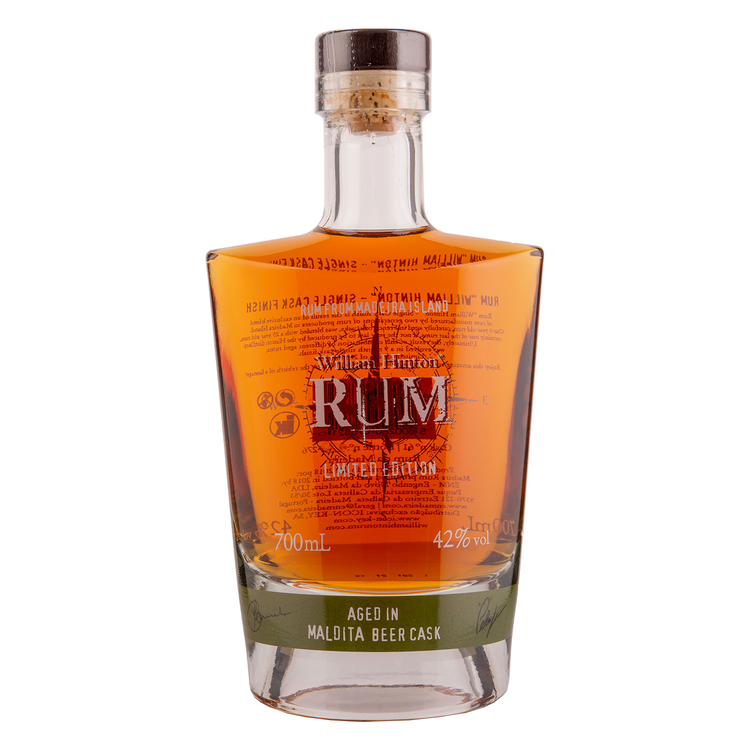 William Hinton Rum - Aged in Maldita Beer cask