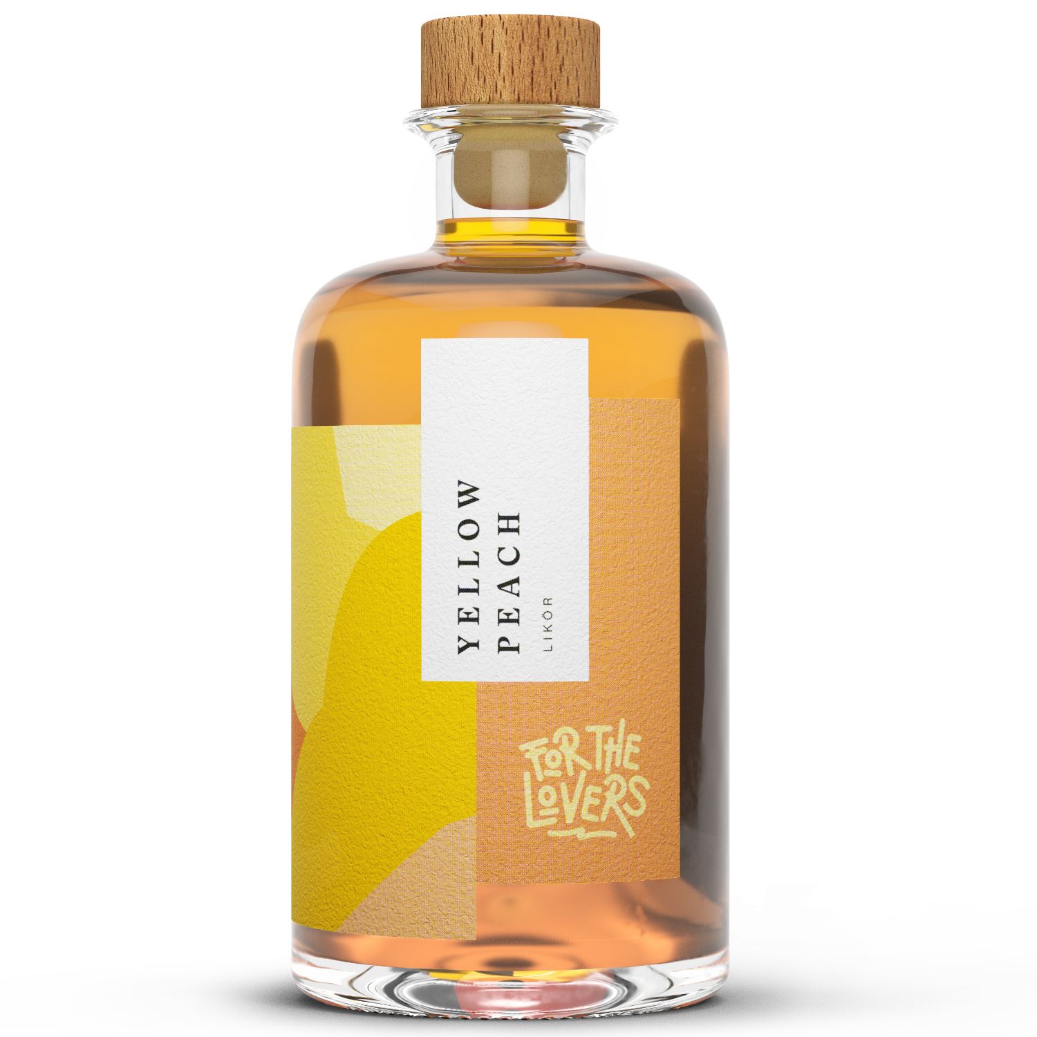 For The Lovers - Yellow Peach Likör 500 ml