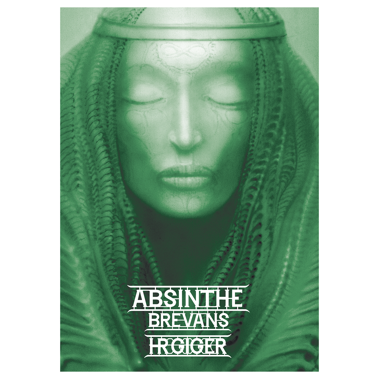 Poster Absinthe Brevans H.R. Giger