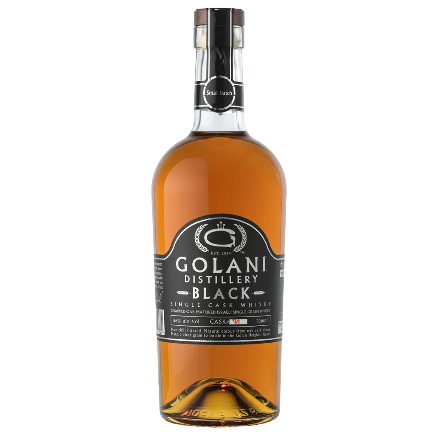 Golani Black Single Grain Whisky 700 ml