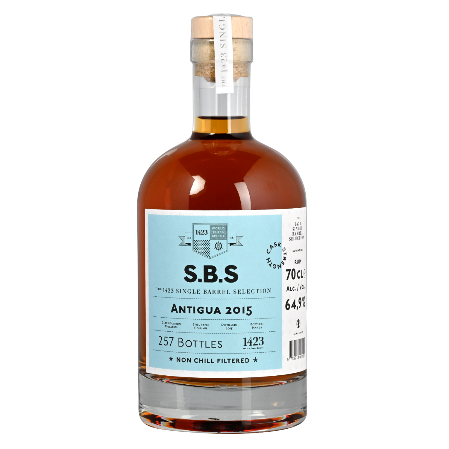Rum S.B.S Antigua 2015 700 ml